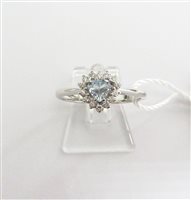 Anneau Lucciole Gioielli Femme in Or blanc Topazio ANAIR/1T - ANAIR/1T